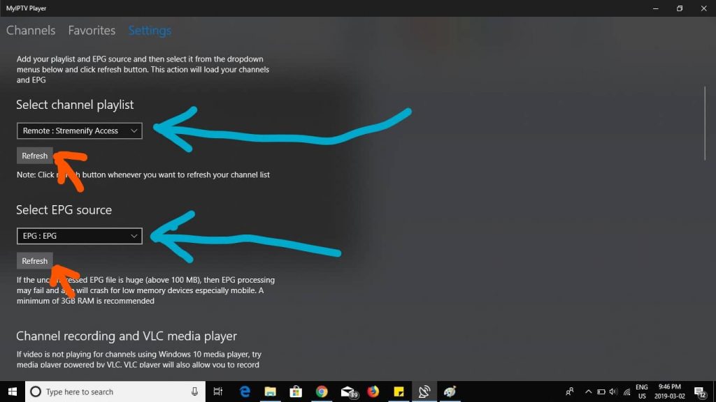 How to setup My IPTV Player app for Windows Pc